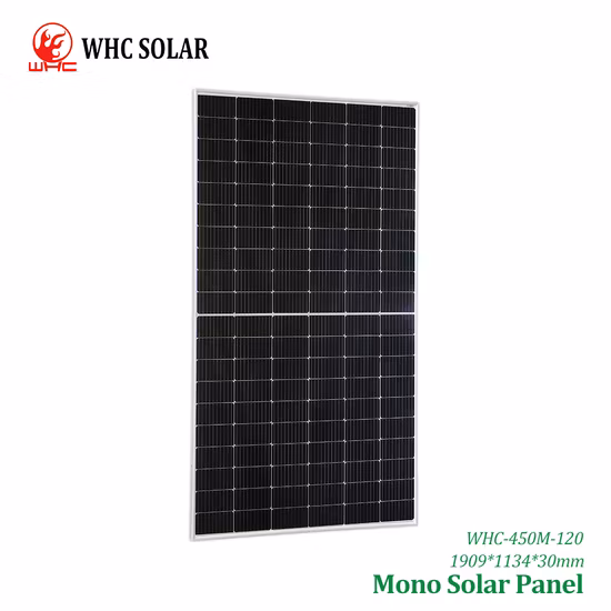 Factory 182mm Half Cell Solar PV Modules 410W 550W 700W 144cells Photovoltaic Perc Hjt Mono Solar Panel Price for Home Commercial Solar Power Energy System
