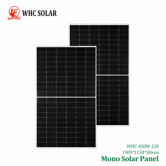 Factory 182mm Half Cell Solar PV Modules 410W 550W 700W 144cells Photovoltaic Perc Hjt Mono Solar Panel Price for Home Commercial Solar Power Energy System