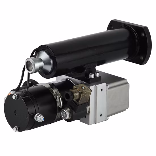 Гидравлический блок питания одностороннего действия, 12 В постоянного тока с баком 8 л